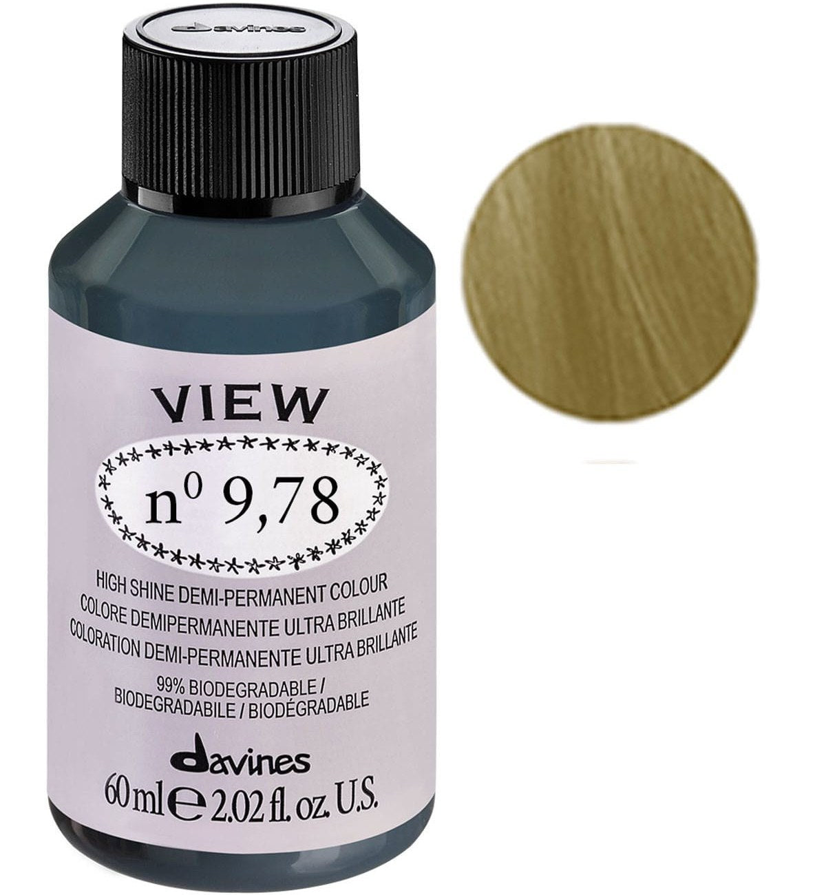 Davines Davines, View, Demi-permanente Haarfarbe, 9.78 Gloss, 60 ml Regular