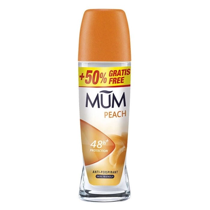 MUM MUM Peach Melocotón Deodorant Roll-On 75 ml Kosmetik