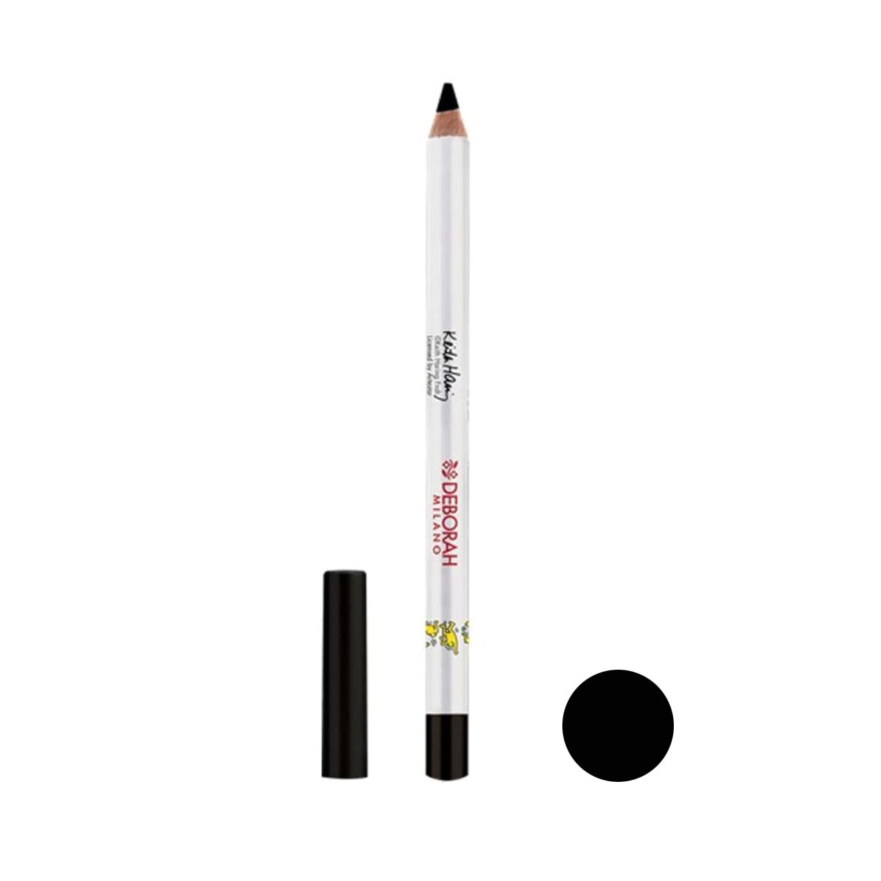 Deborah Deborah, 24 Ore Keith Haring, Gel-Kajalstift, Schwarz, 1.5 g Regular
