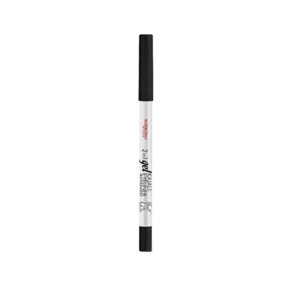 Deborah Deborah, Deborah, Wasserdicht, Lidschatten & Kajal Eyeliner 2-in-1, Schwarz Regular
