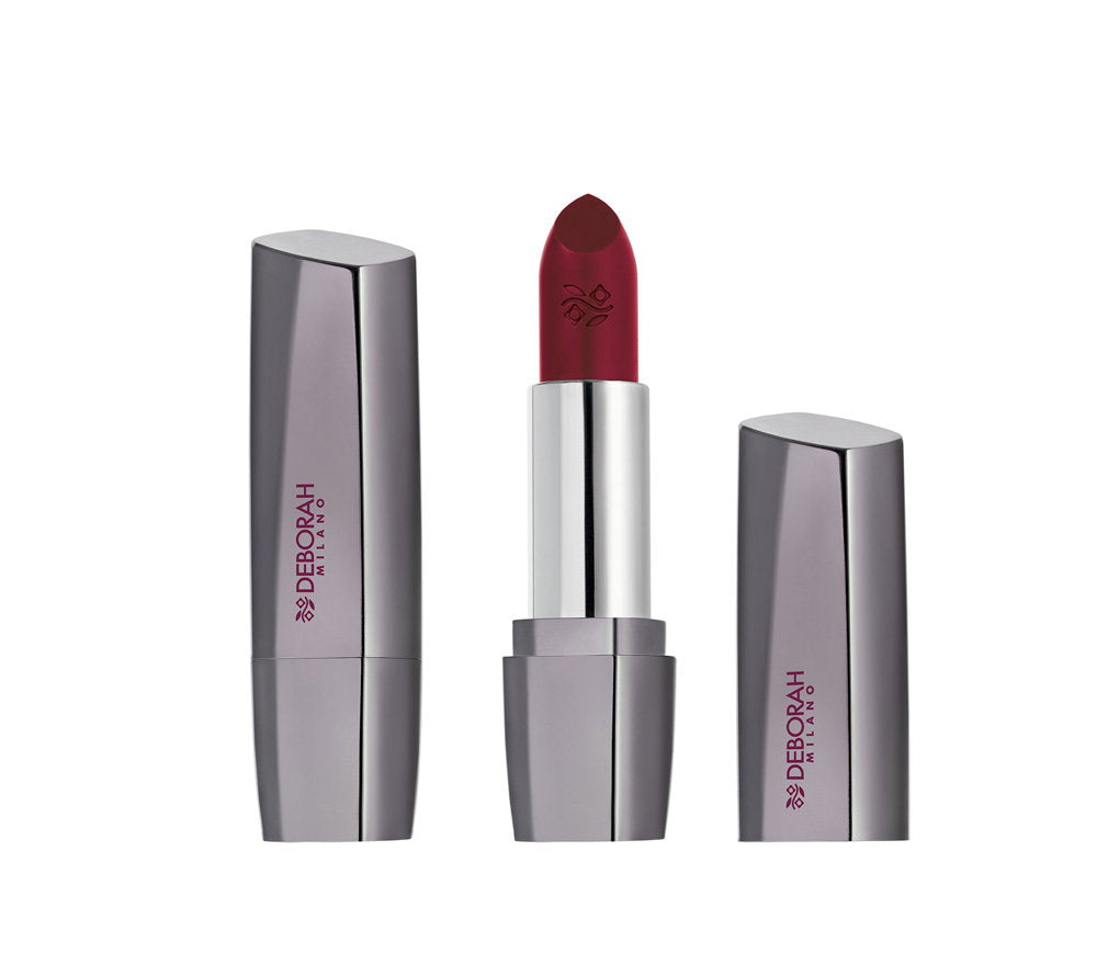 Deborah Deborah, Milano Red Shine, Langlebig, Creme-Lippenstift, 12, 4.4 g *Tester
