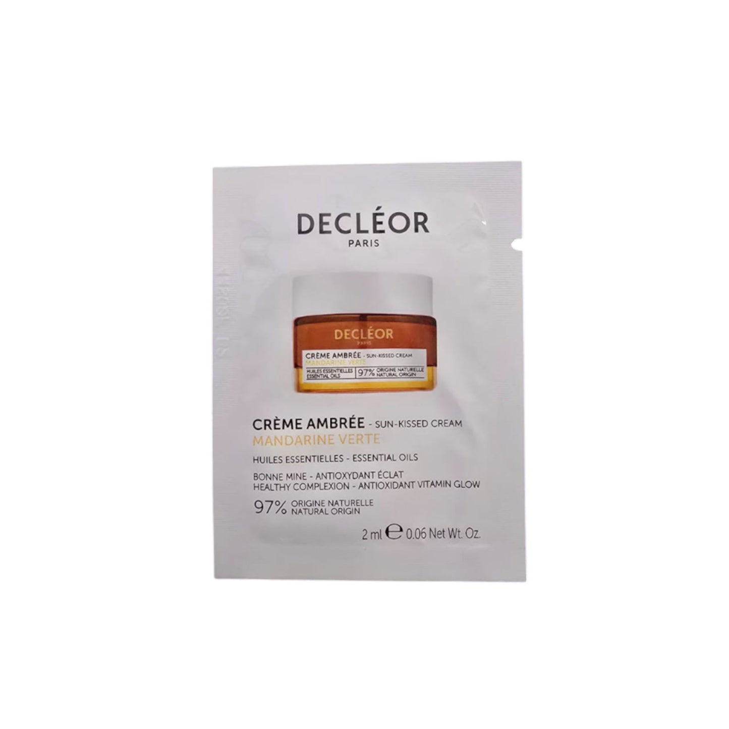 Decleor Decleor, Aromessence - Green Mandarin Sun-Kissed Glow, Ätherische Öle, Glättung, Getönte Feuchtigkeitscreme, 2 ml *Mu