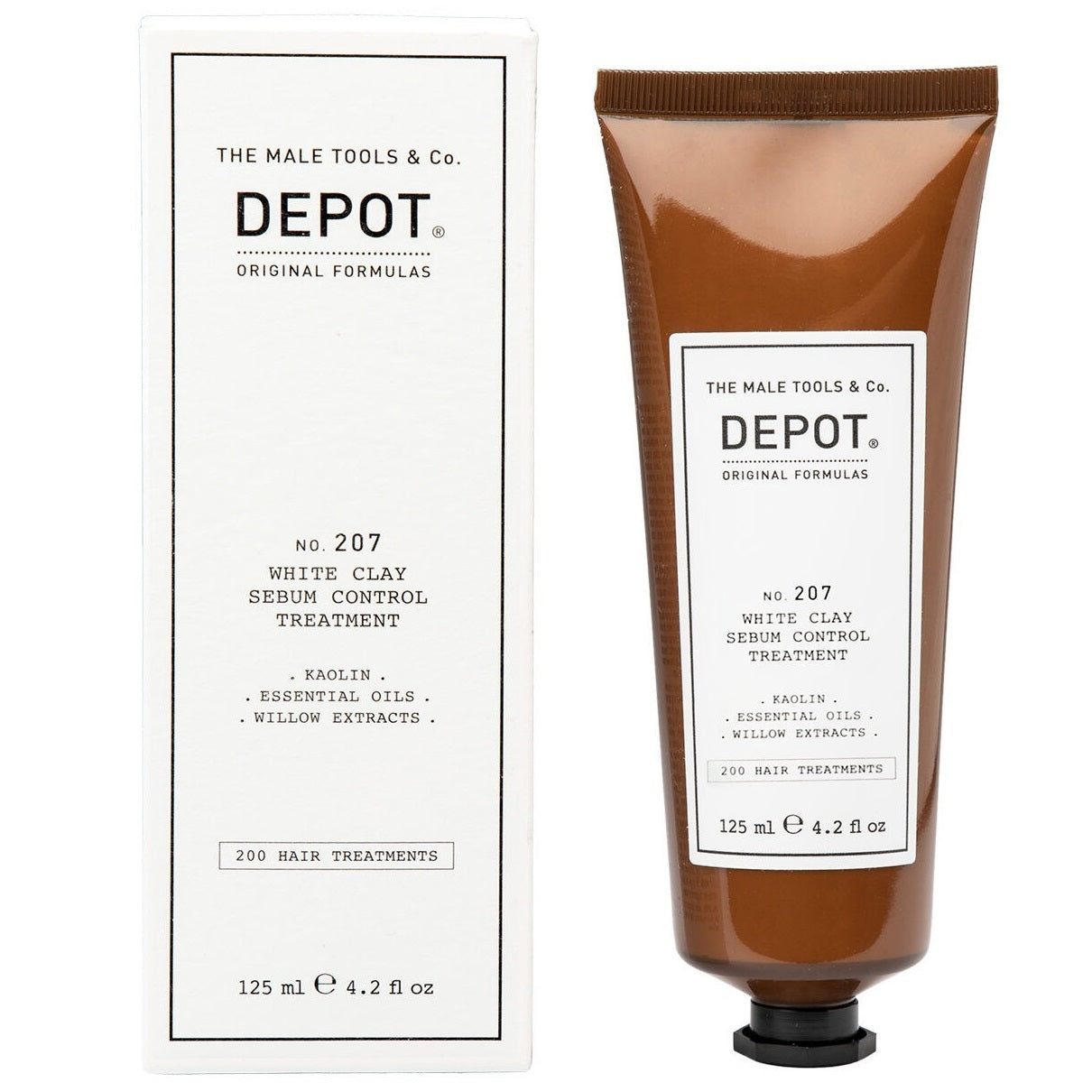Depot Depot 200 Hair Treatments No. 207 Kaolin Kopfhautbehandlungs-Crememaske 125 ml Haarpflege