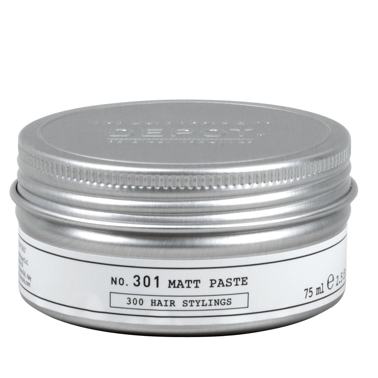 Depot Depot, 300 Hair Stylings No. 301, Haarstylingpaste, Matte Textur, Fester Halt, Für Haare, 75 ml Regular