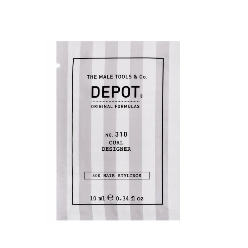 Depot Depot, 300 Hair Stylings No. 310, UV-Filter, Haarstyling-Creme, Flexibler Halt, 10 ml Regular
