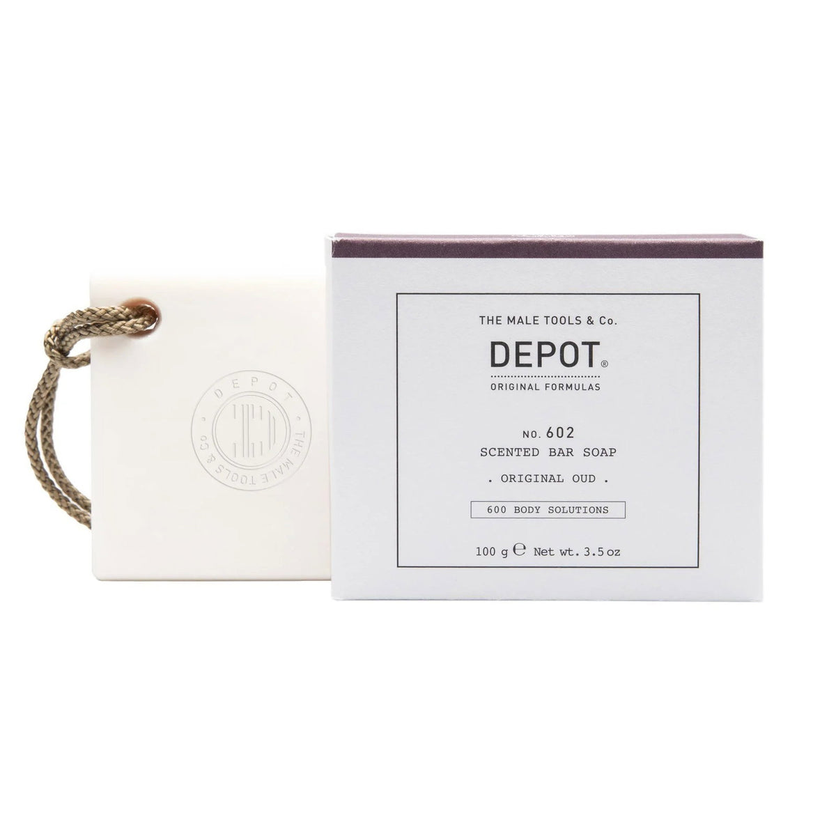 Depot 600 Body Solutions No. 602 Botanischer Komplex Reinigung Originaler Oud Duftende Seife 100 g