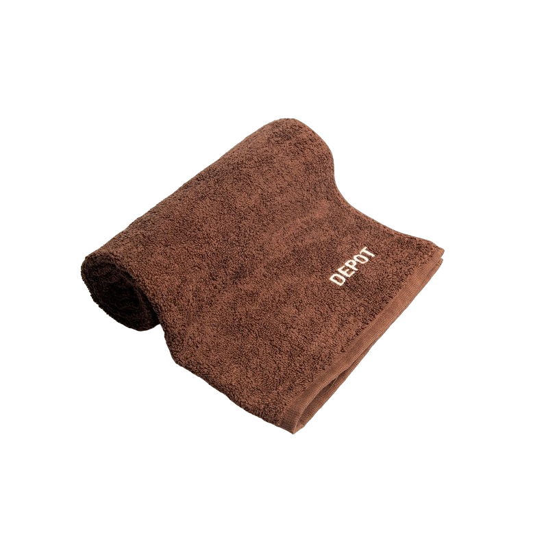 Depot Depot, Accessories No. 715, Salon Textilhandtuch, Braun, 50 x 80 cm Regular