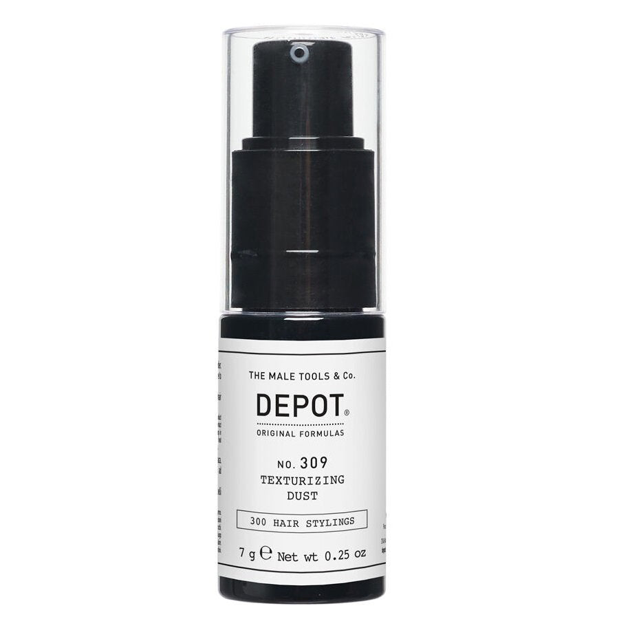 Depot Depot, 300 Hair Stylings No. 309, Glyzerin, Haarstylingpuder, Texturierung & Volumenverstärkung, Sanfter Halt, 7 g Regu
