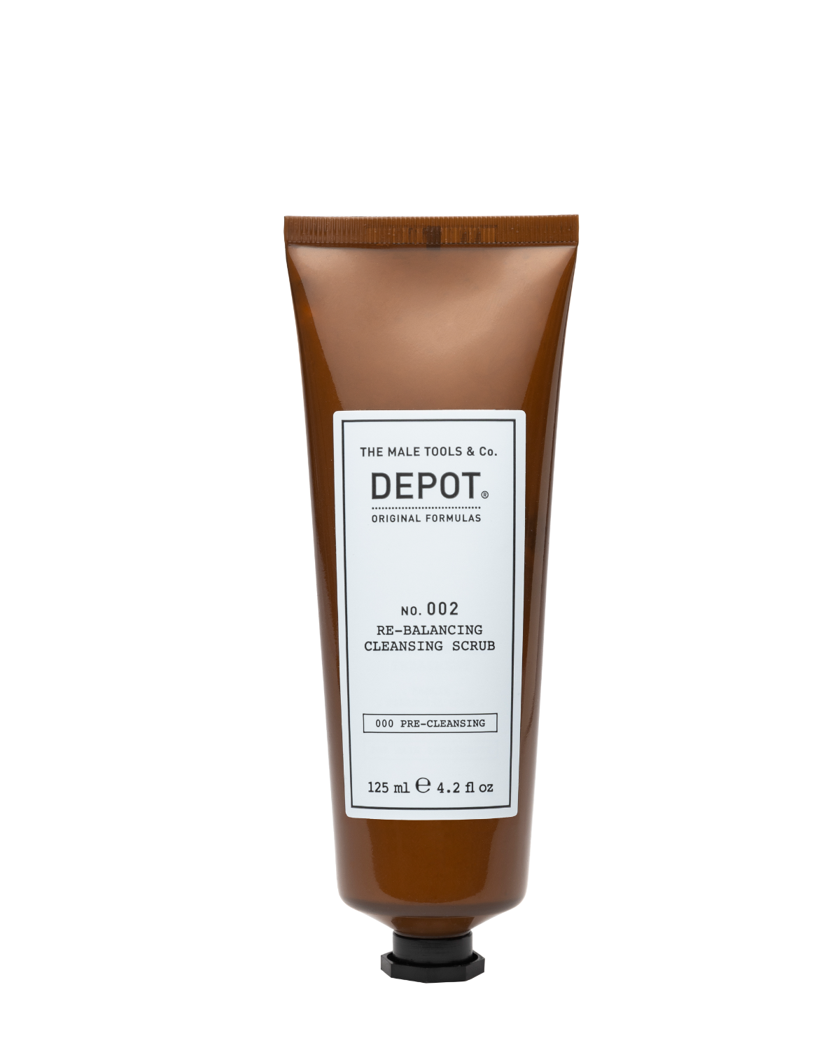 Depot Depot, No. 002 Re-Balancing, Peeling, Reinigungspeeling, Für die Kopfhaut, 125 ml Regular