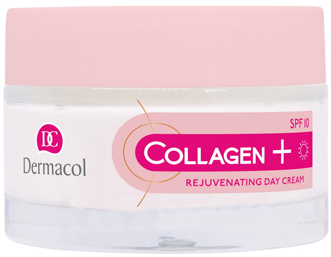 Dermacol Dermacol, Collagen +, Hyaluron-Kollagen, Heben, Tag, Sahne, Für das Gesicht, SPF 10, 50 ml Regular