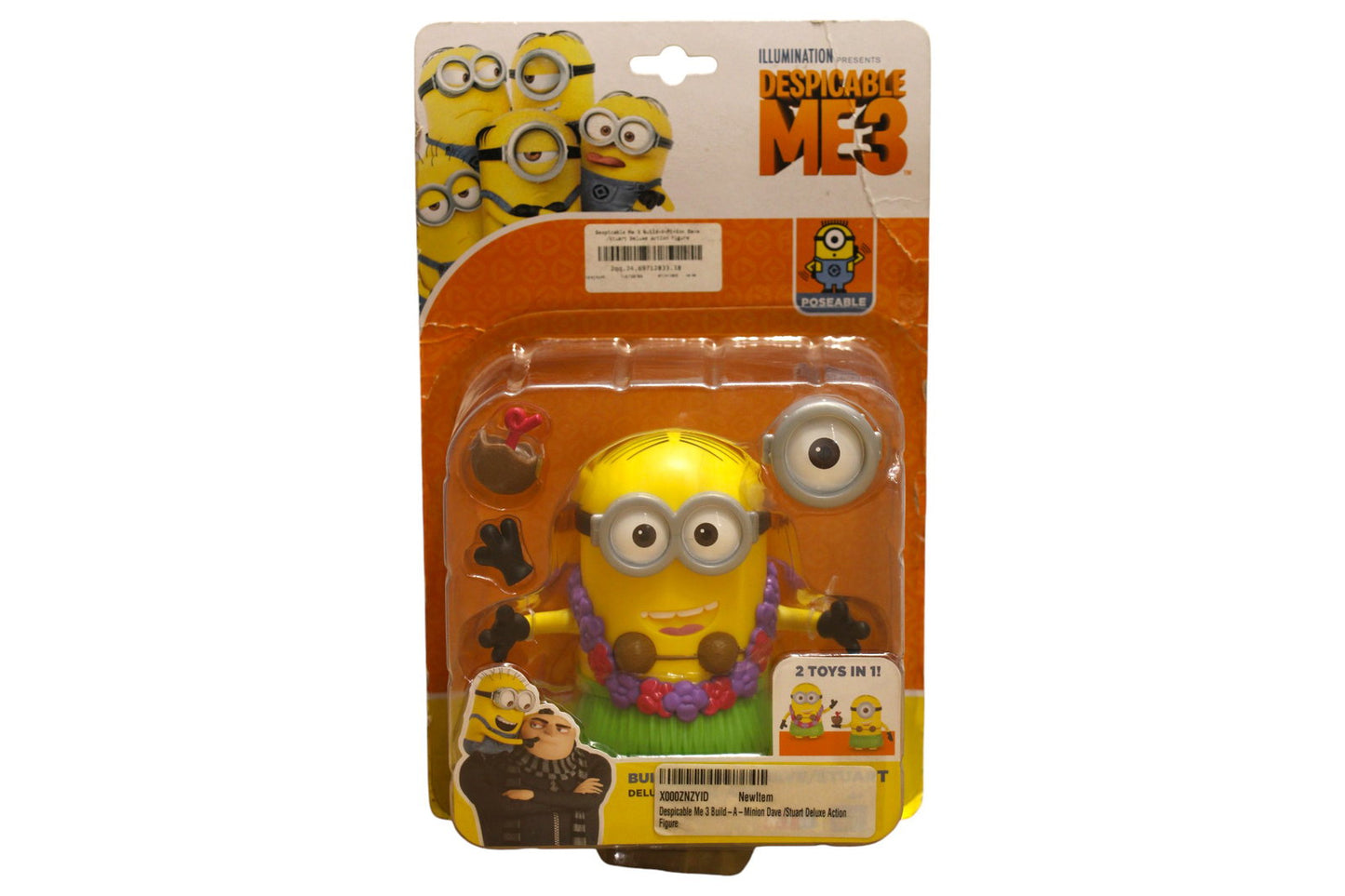 Despicable Me 3 Symphonya Despicable Me 3, Deluxe Action, Action Figures 7 stk Regular