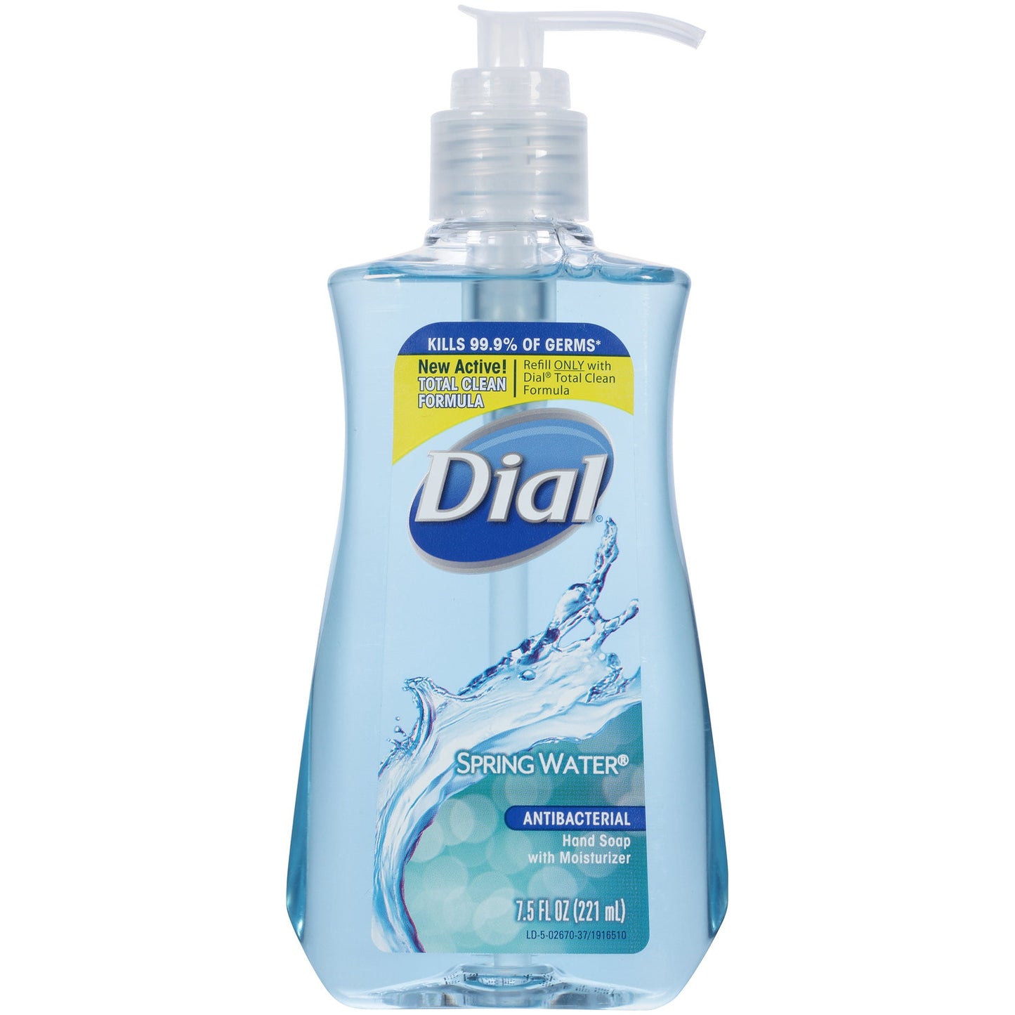 Dial Dial, Antibacterial, Quellwasser, Flüssigseife, Für Hände, 221 ml Regular