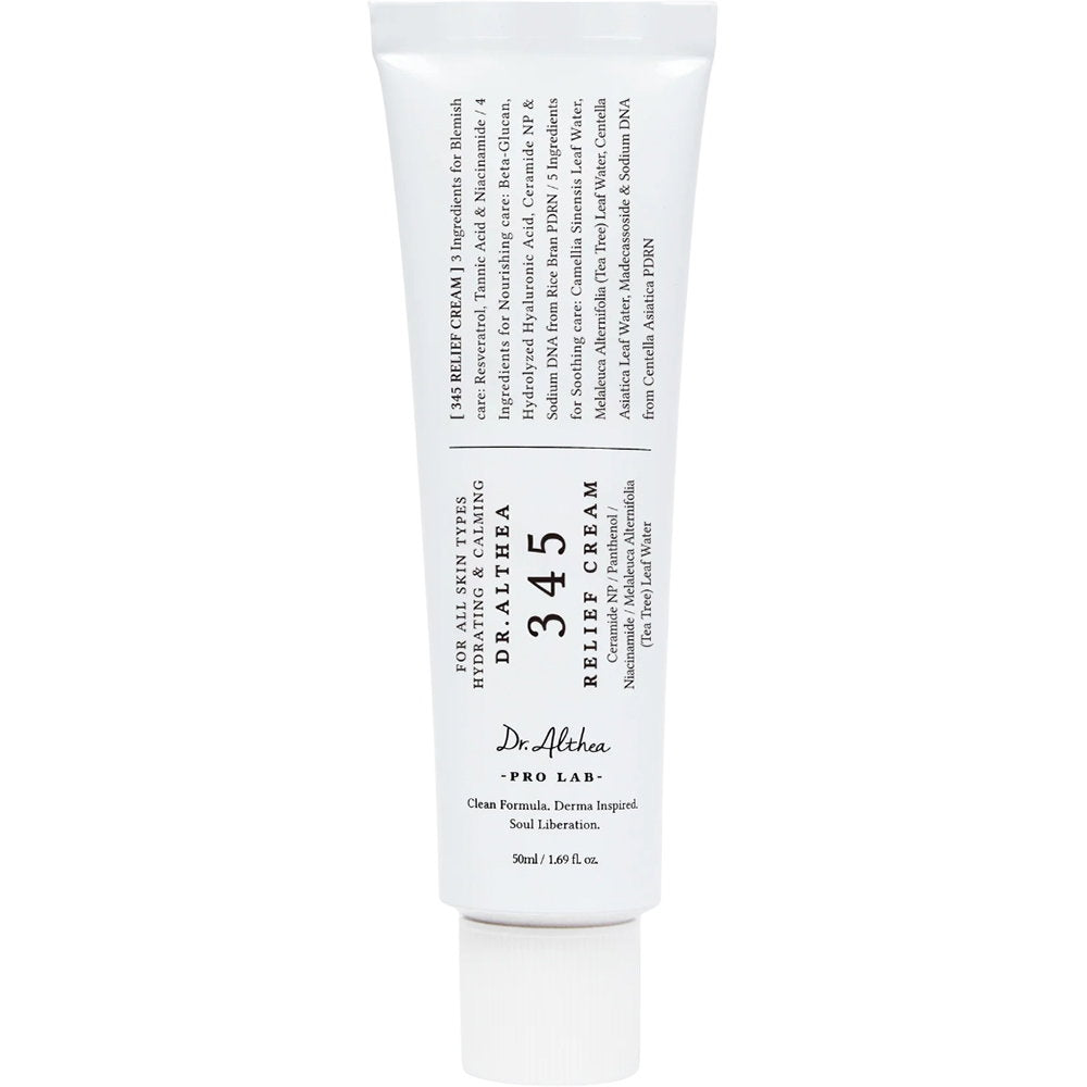 Dr. Althea Dr. Althea, 345 Relief, Hydratisierend, Sahne, Für das Gesicht, 50 ml Regular