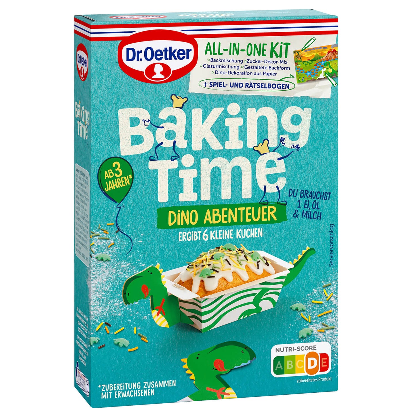Dr Oetker Backmischung Dino Abenteuer - Candyshop.ch