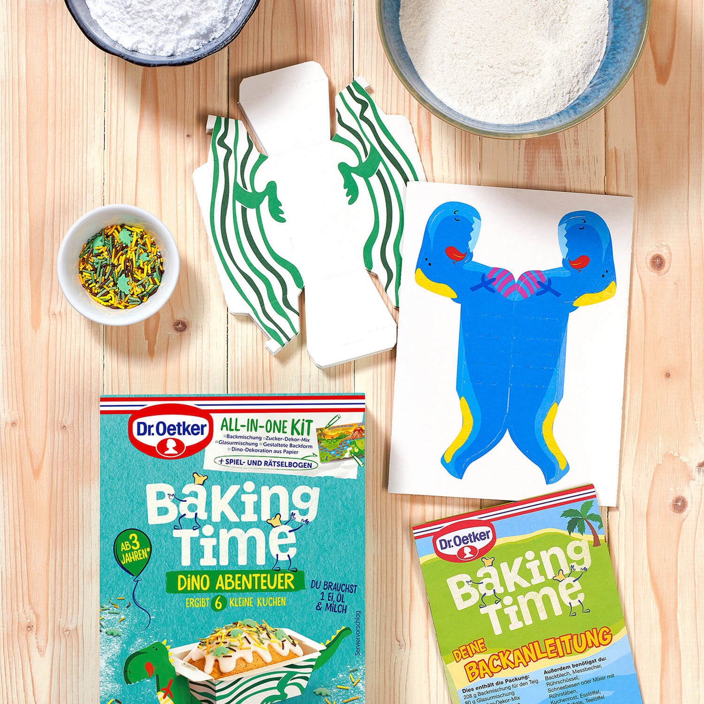 Dr Oetker Backmischung Dino Abenteuer - Candyshop.ch