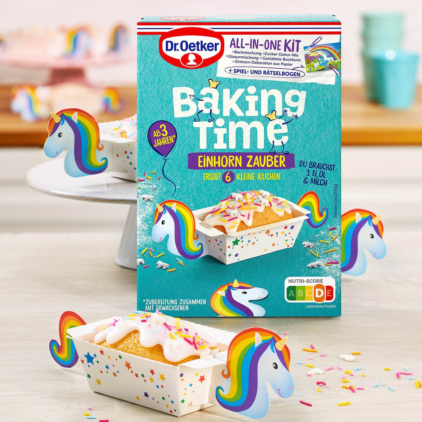 Dr Oetker Backmischung Einhorn Zauber - Candyshop.ch