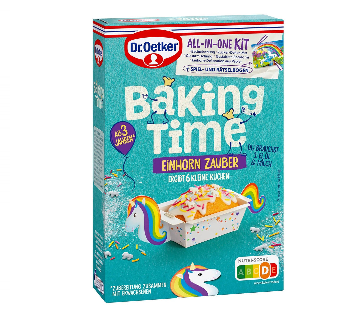 Dr Oetker Backmischung Einhorn Zauber - Candyshop.ch