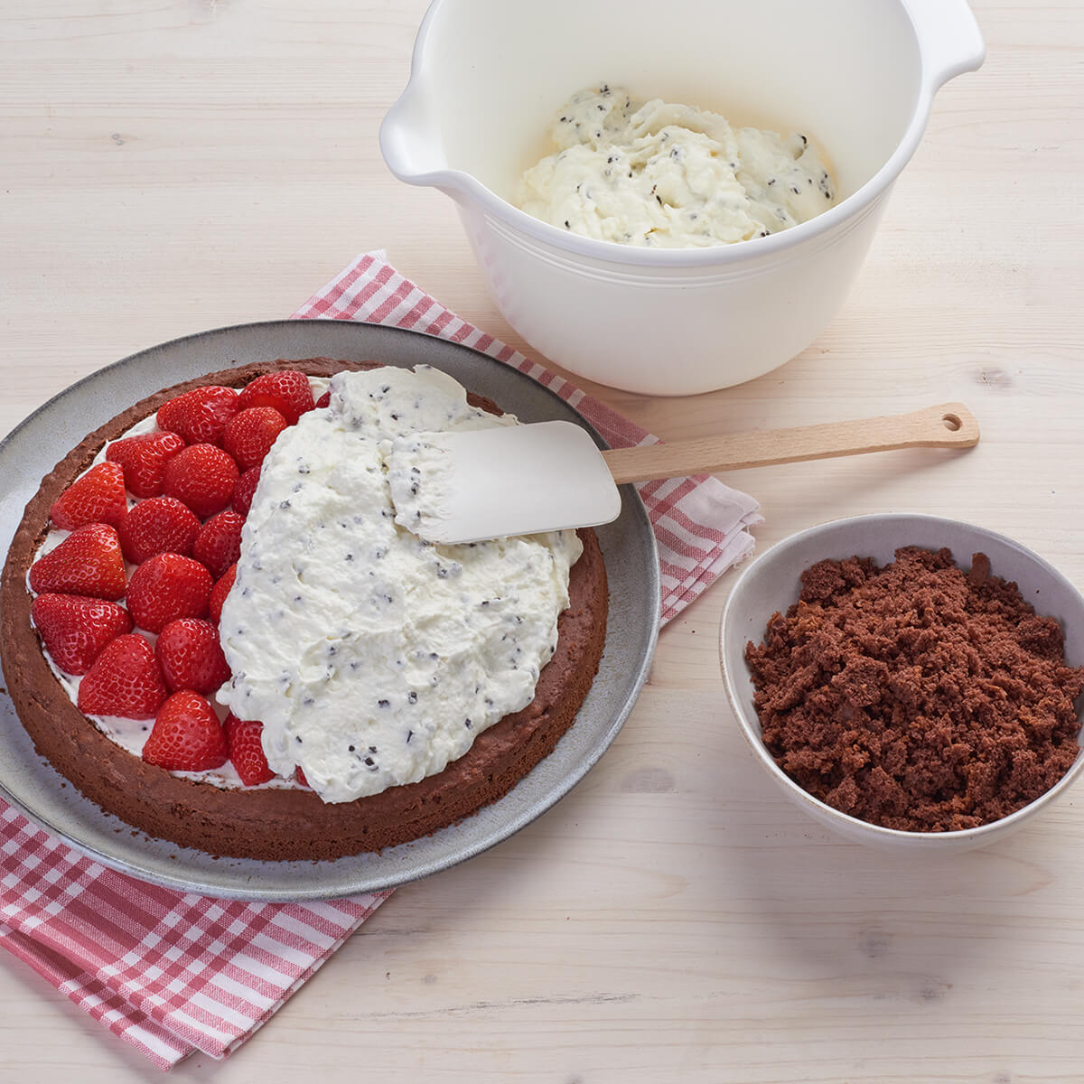 Dr Oetker Backmischung Erdbeer Zeit Maulwurf Kuchen - Candyshop.ch