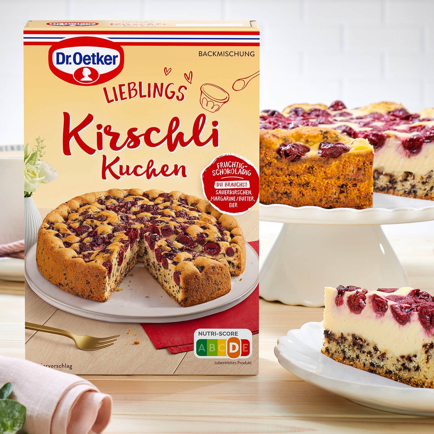 Dr Oetker Backmischung Kirschli Kuchen - Candyshop.ch