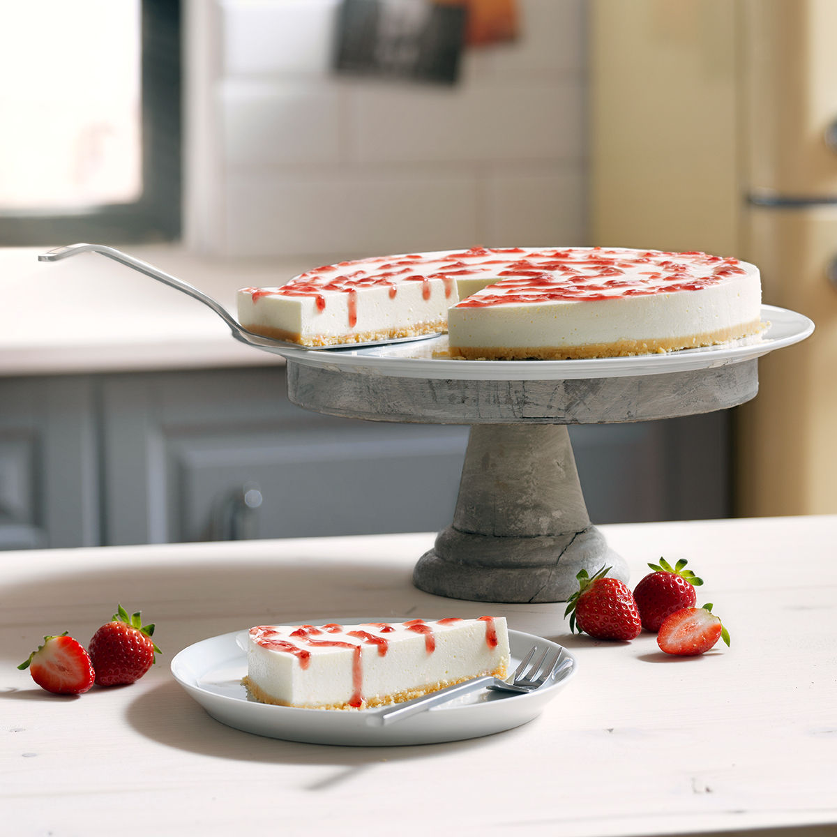 Dr Oetker Cheesecake American Style Strawberry - Candyshop.ch