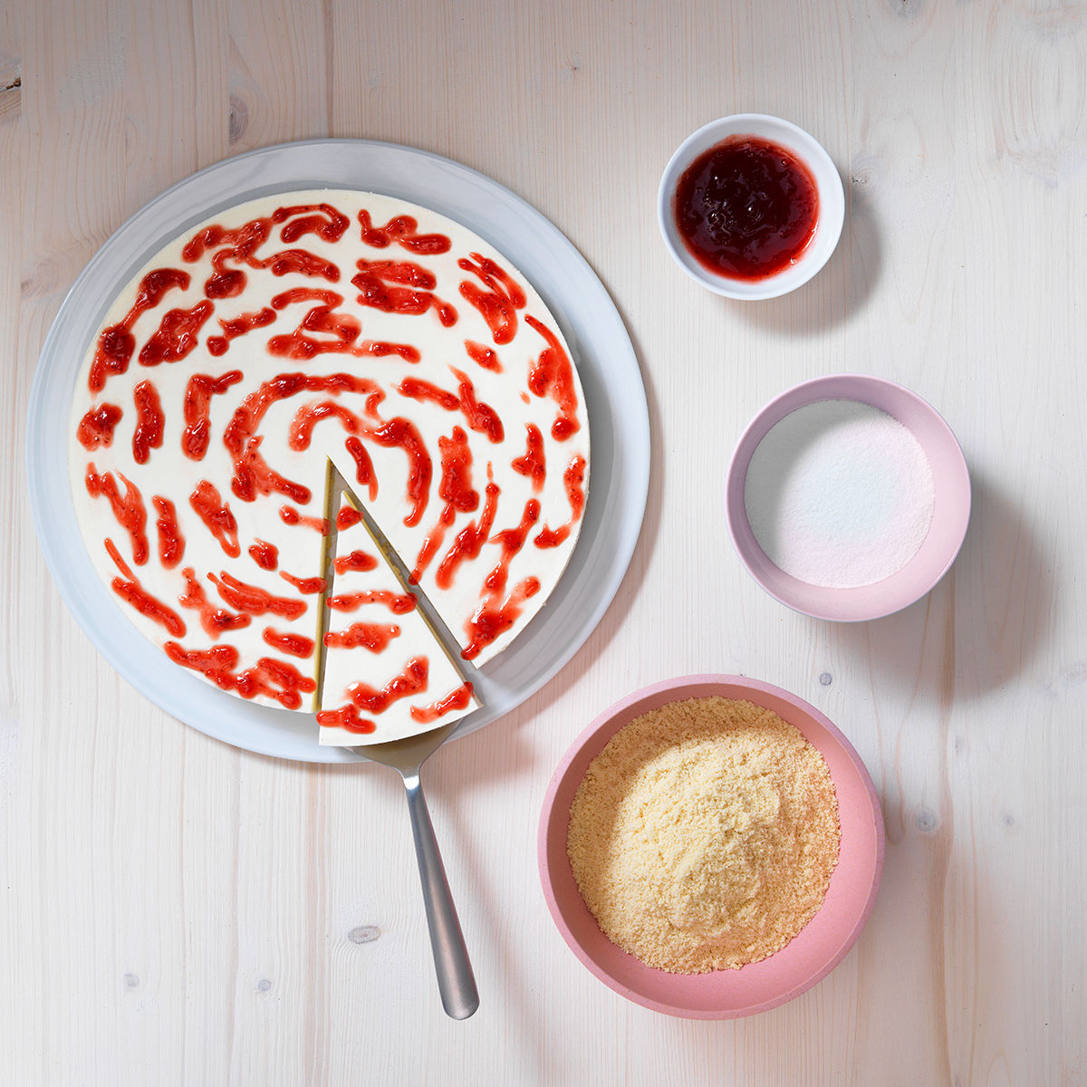 Dr Oetker Cheesecake American Style Strawberry - Candyshop.ch