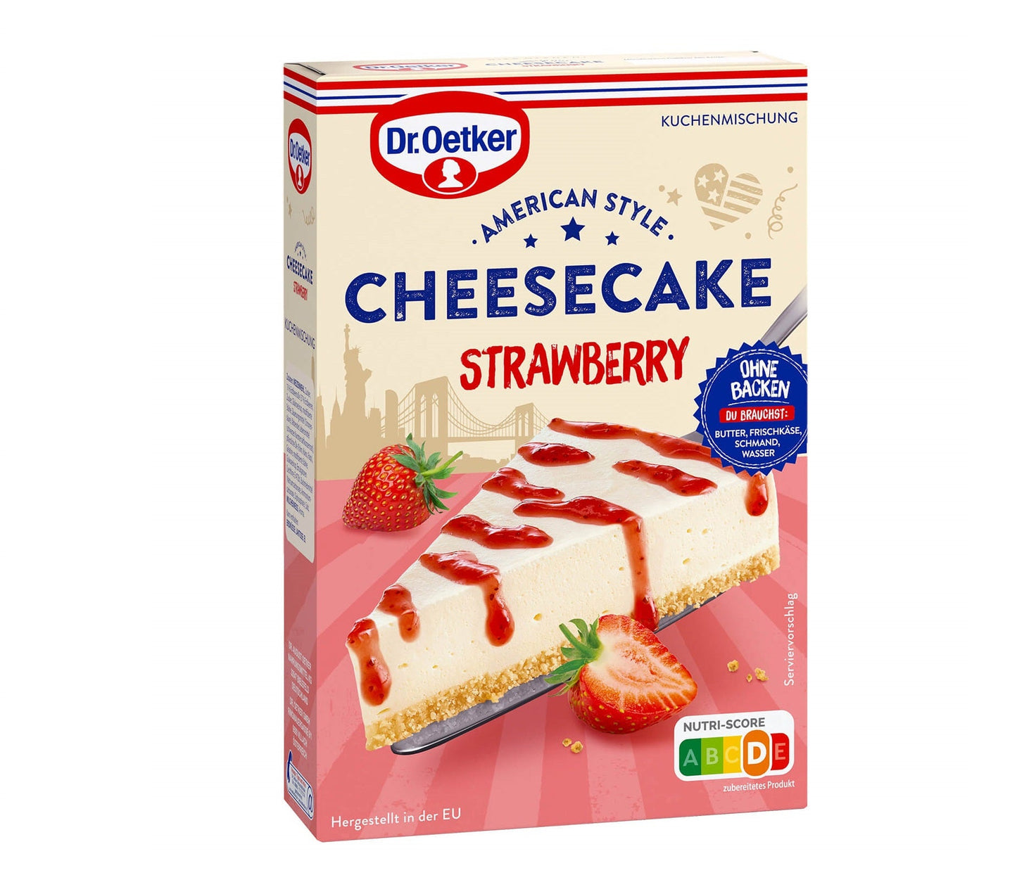 Dr Oetker Cheesecake American Style Strawberry - Candyshop.ch
