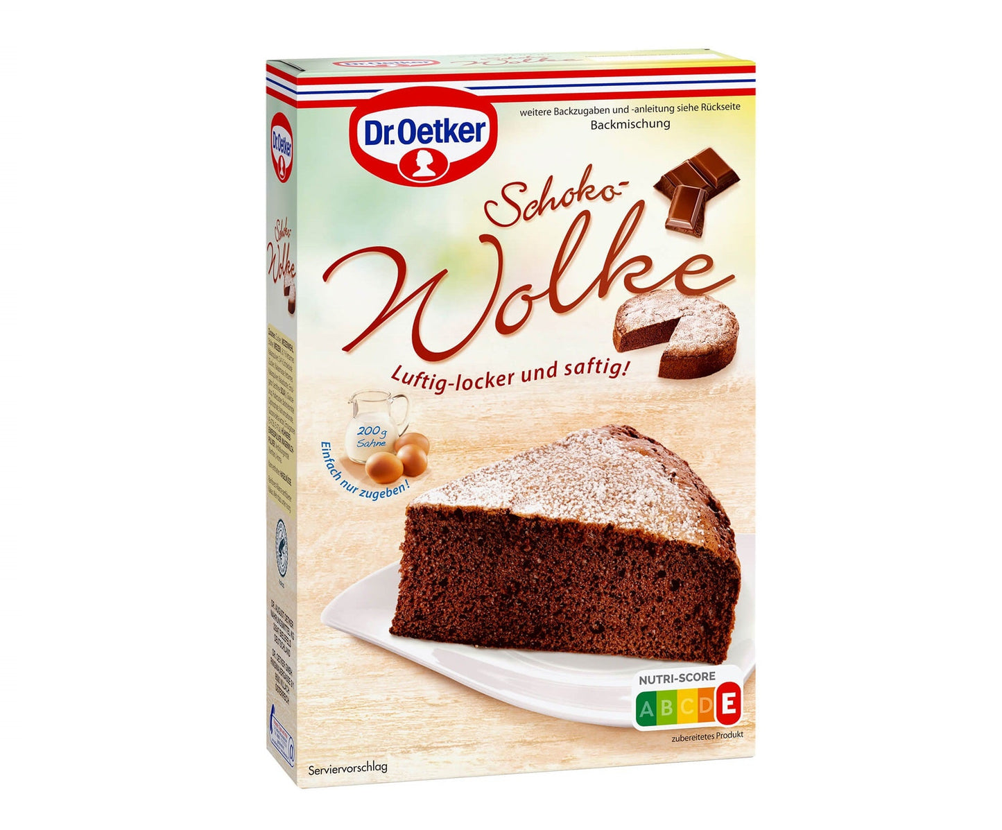 Dr Oetker Schoko Wolke Backmischung - Candyshop.ch