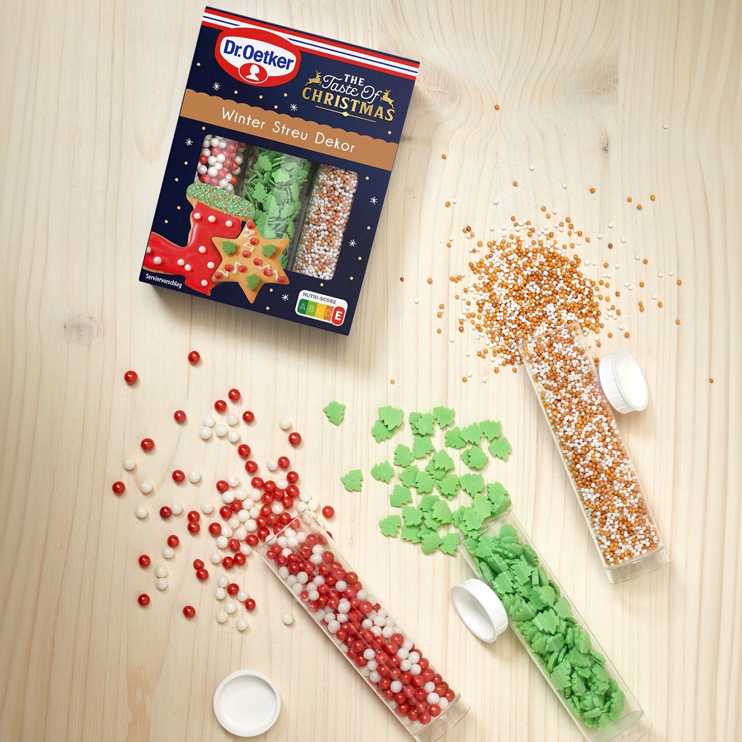 Dr. Oetker Winter Streu Dekor - Candyshop.ch