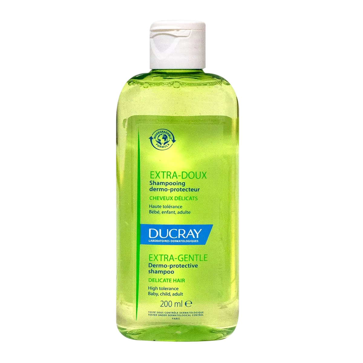 Ducray Ducray, Extra Gentle, Haarshampoo, Beruhigender Dermo-Schutz, 200 ml Regular