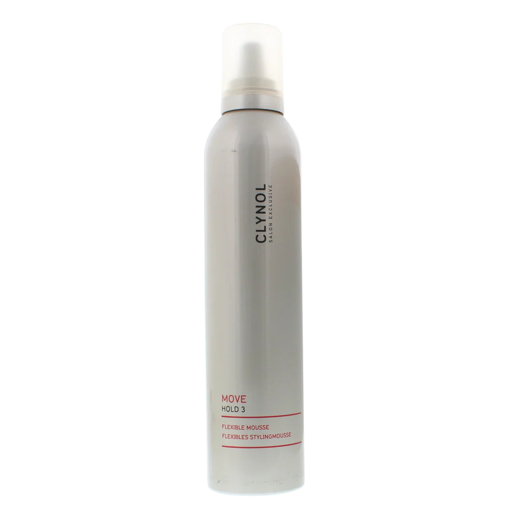 Clynol Clynol, Move Hold 3, Haarstyling-Schaum, Volumen und Körper, Flexibler Halt, 300 ml Regular