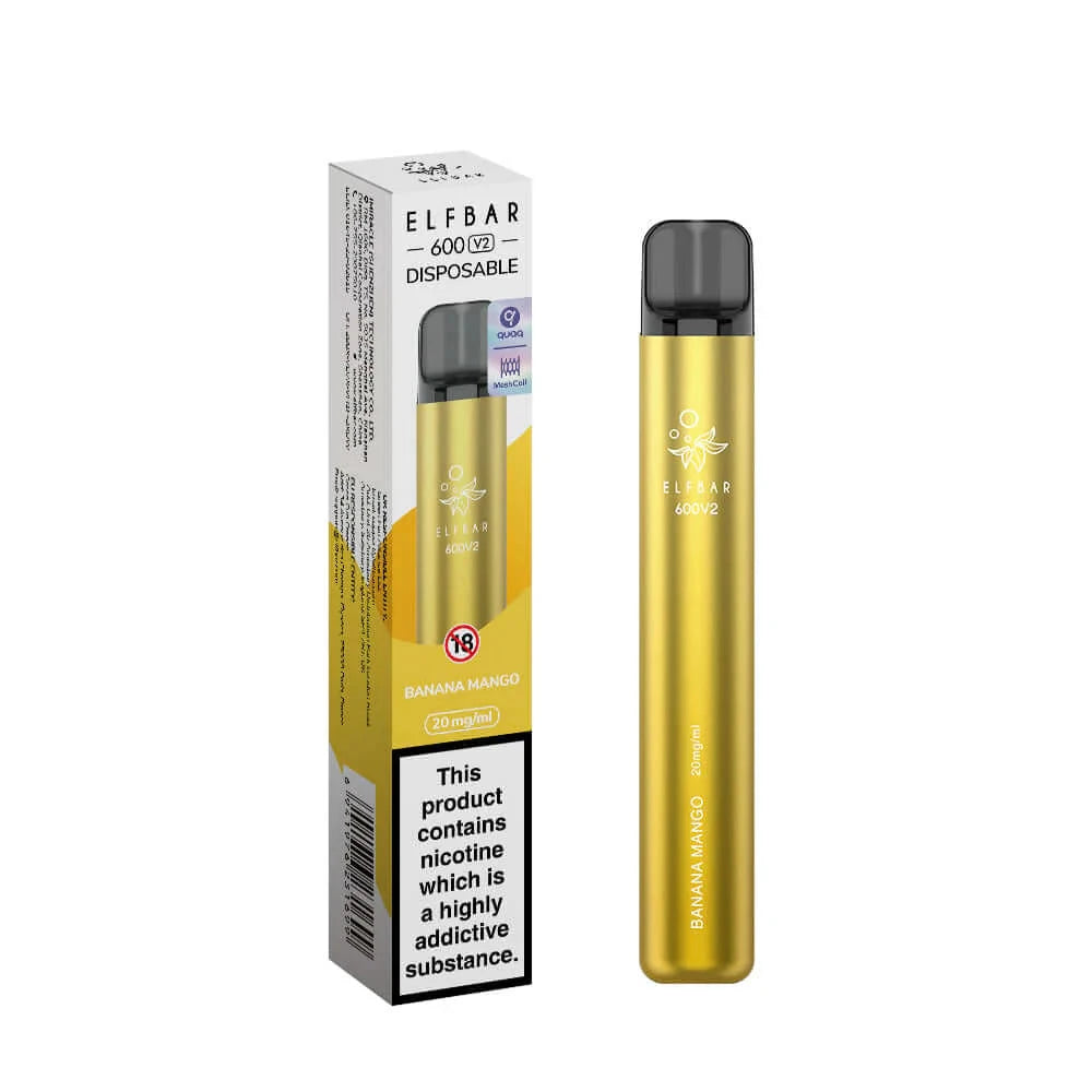 ELFBAR 600 V2 Banane Mango - Candyshop.ch