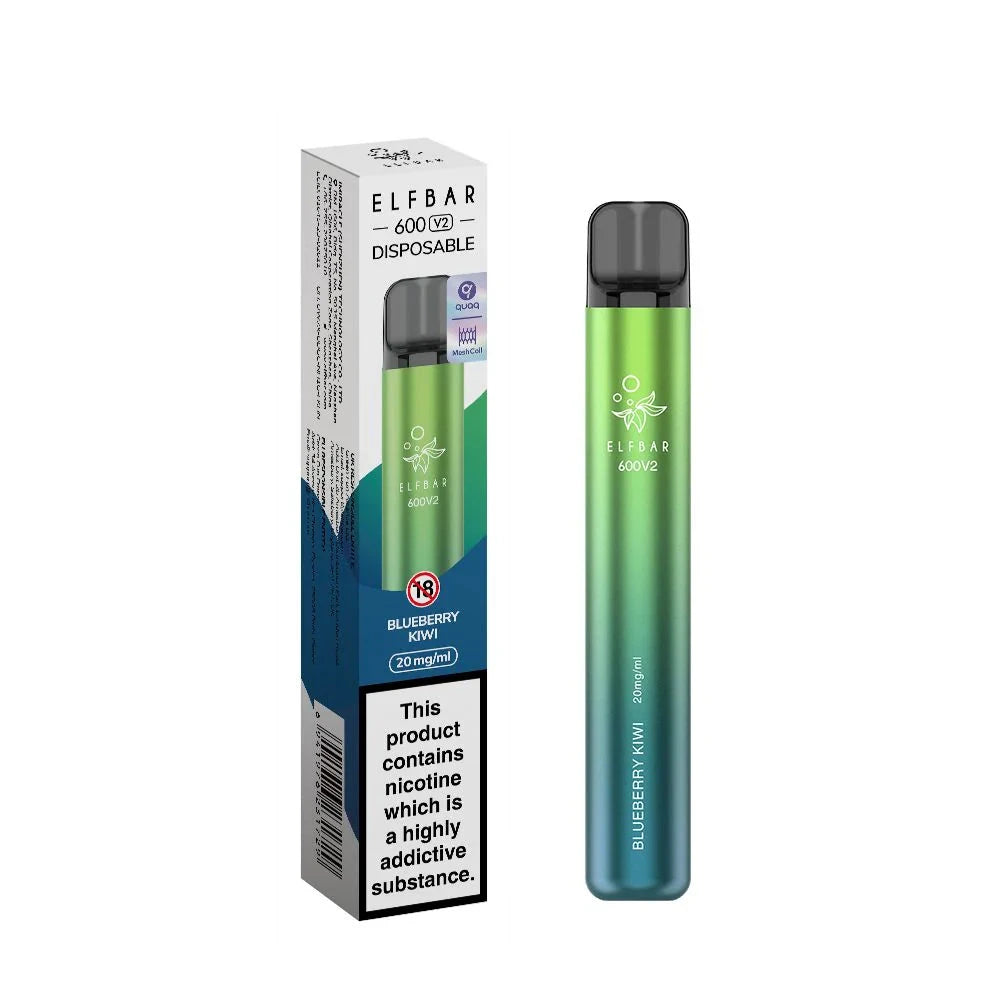 ELFBAR 600 V2 Blueberry Kiwi - Candyshop.ch