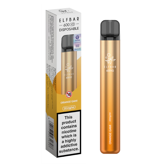 ELFBAR 600 V2 Orange Gami - Candyshop.ch
