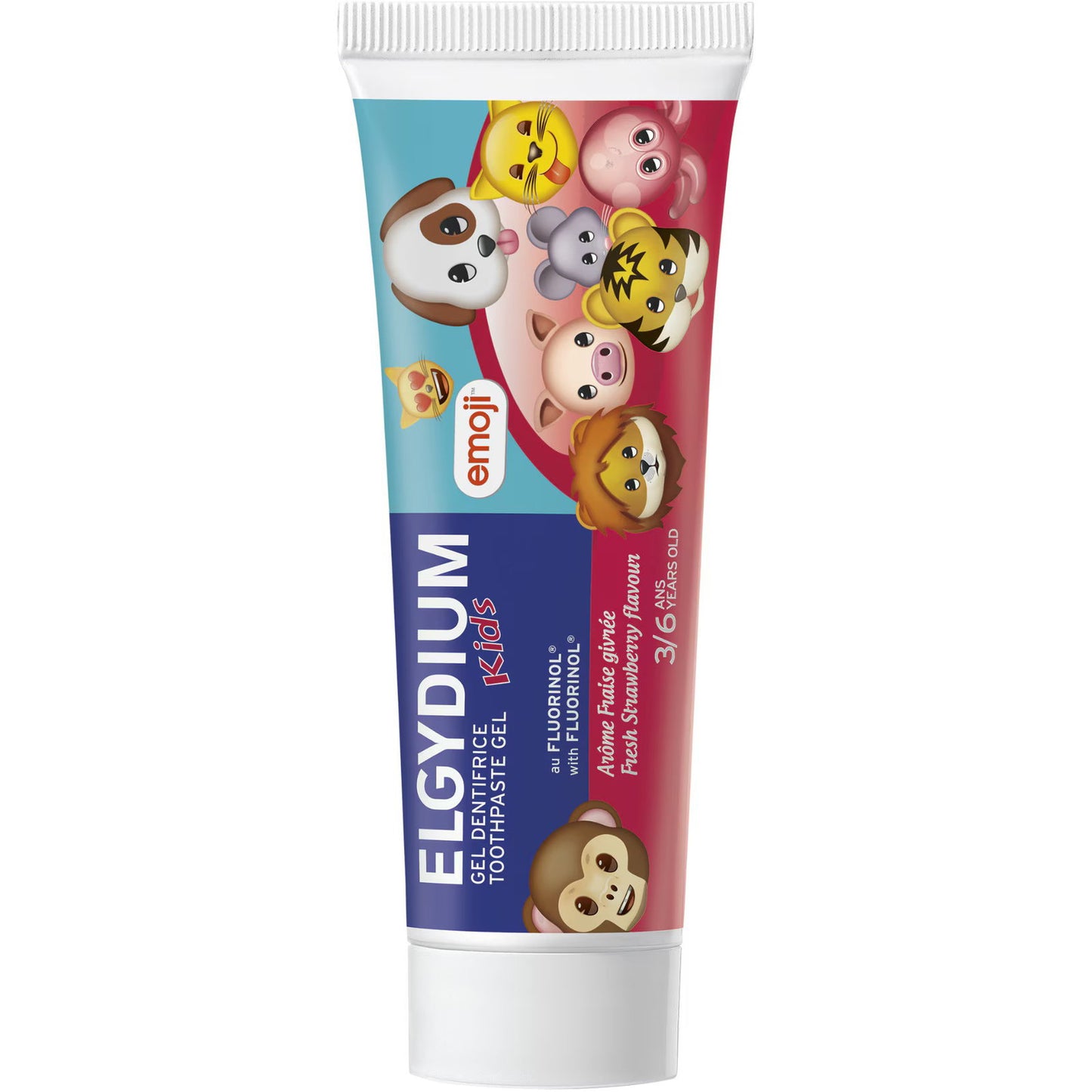 Elgydium Elgydium, Emoji Kids, Protection, Zahnpasta, 50 ml Regular
