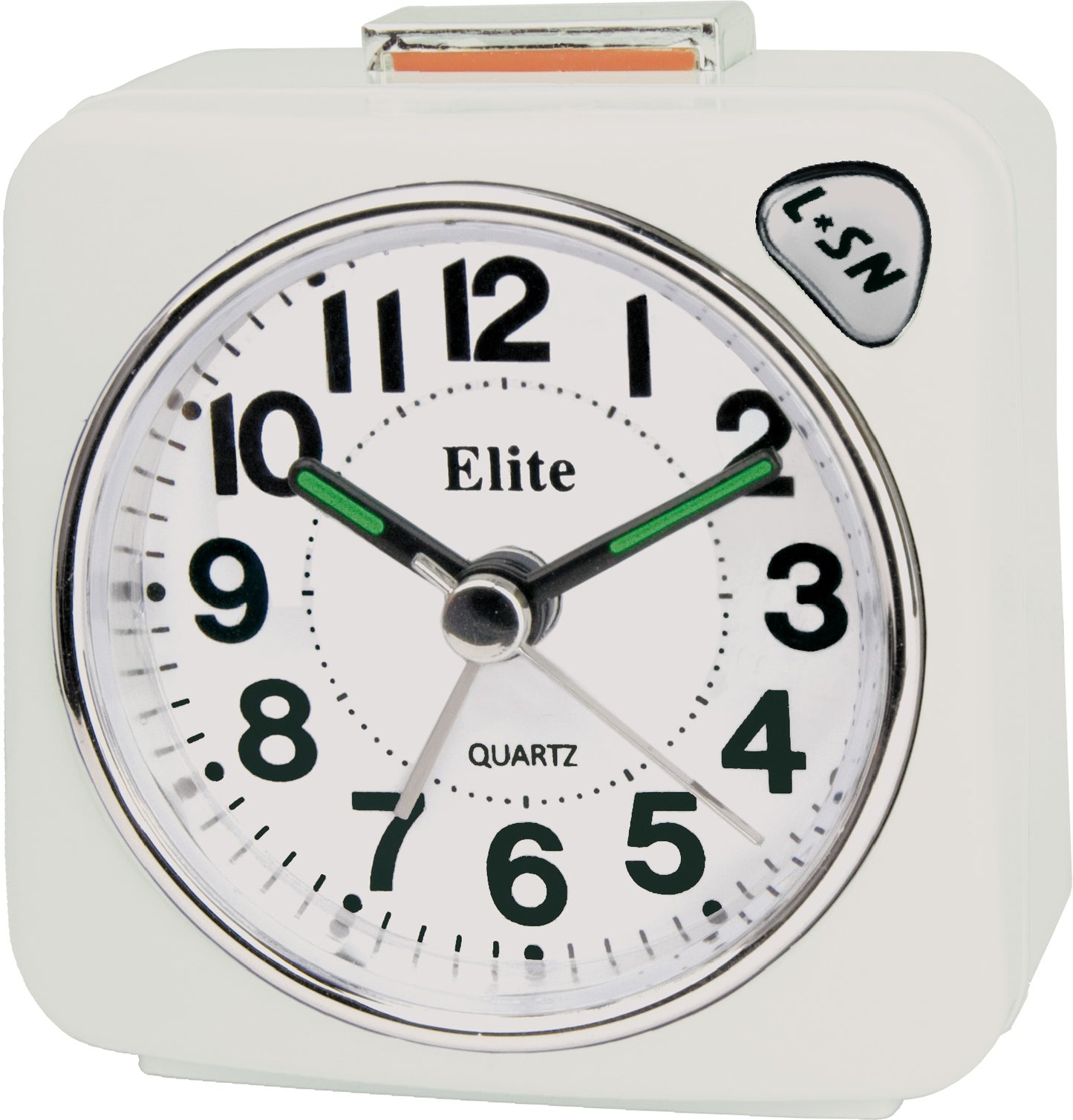 ELITE Sveglia silent con luce e snooze - BIANCO - Silent alarm clock with light and snooze - WHITE RS7150_W Multifunction Armbanduhr Weiss ansicht-3