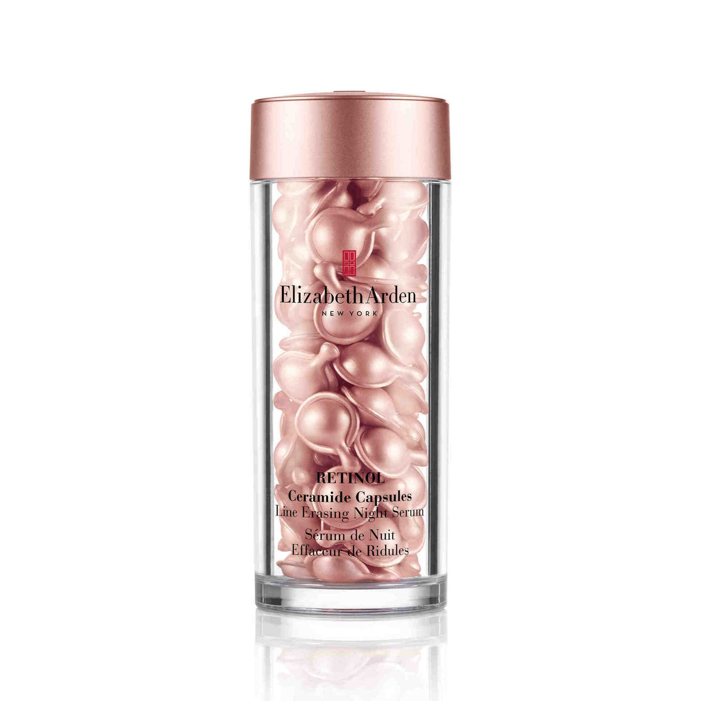Elizabeth Arden Ceramide Anti-Aging Nacht Serumkapseln – 60 Kapseln für strahlende Haut