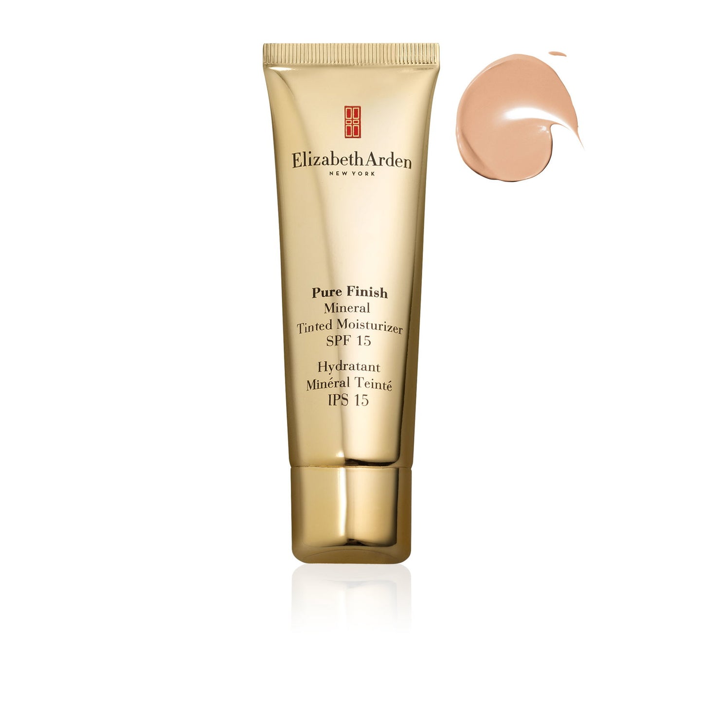 Elizabeth Arden Elizabeth Arden, Pure Finish, Feuchtigkeitsspendend, Getönte Feuchtigkeitscreme, 02, Licht, SPF 15, 50 ml *Te