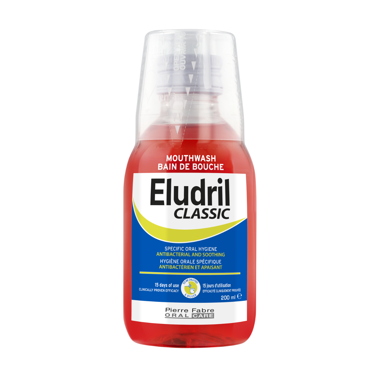 Eludril Eludril, Mundwasser, Anti-plaque, 200 ml Regular