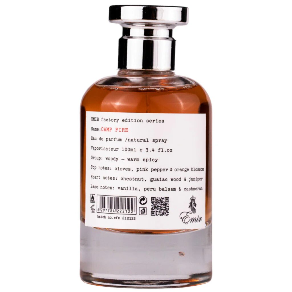 Emir Emir, Camp Fire Factory Edition, Eau de Parfum, Unisex, 100 ml Regular