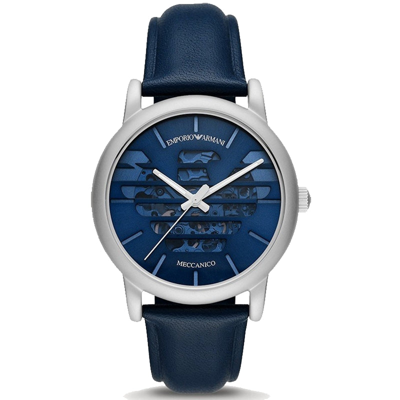 EMPORIO ARMANI LUIGI Automatic AR60030 Only Time Armbanduhr 43 mm ansicht-3
