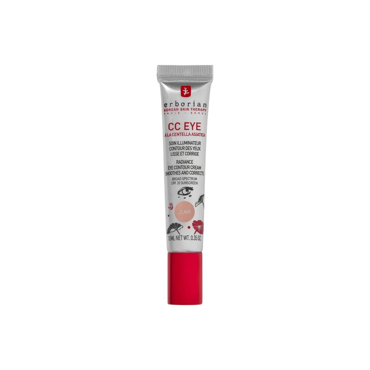 Erborian Erborian, CC, Strahlkraft, Augencreme Concealer, Clair, 10 ml Regular