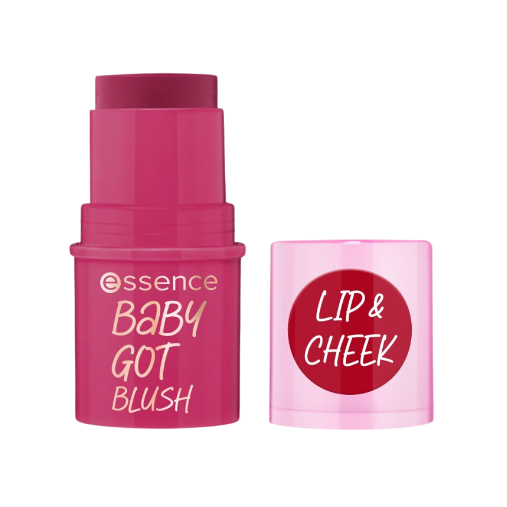 Essence Essence, Baby Got Blush, Natürlicher Rouge, Rougestift, 50, Cherry Cherry Baby, 5.5 ml Regular