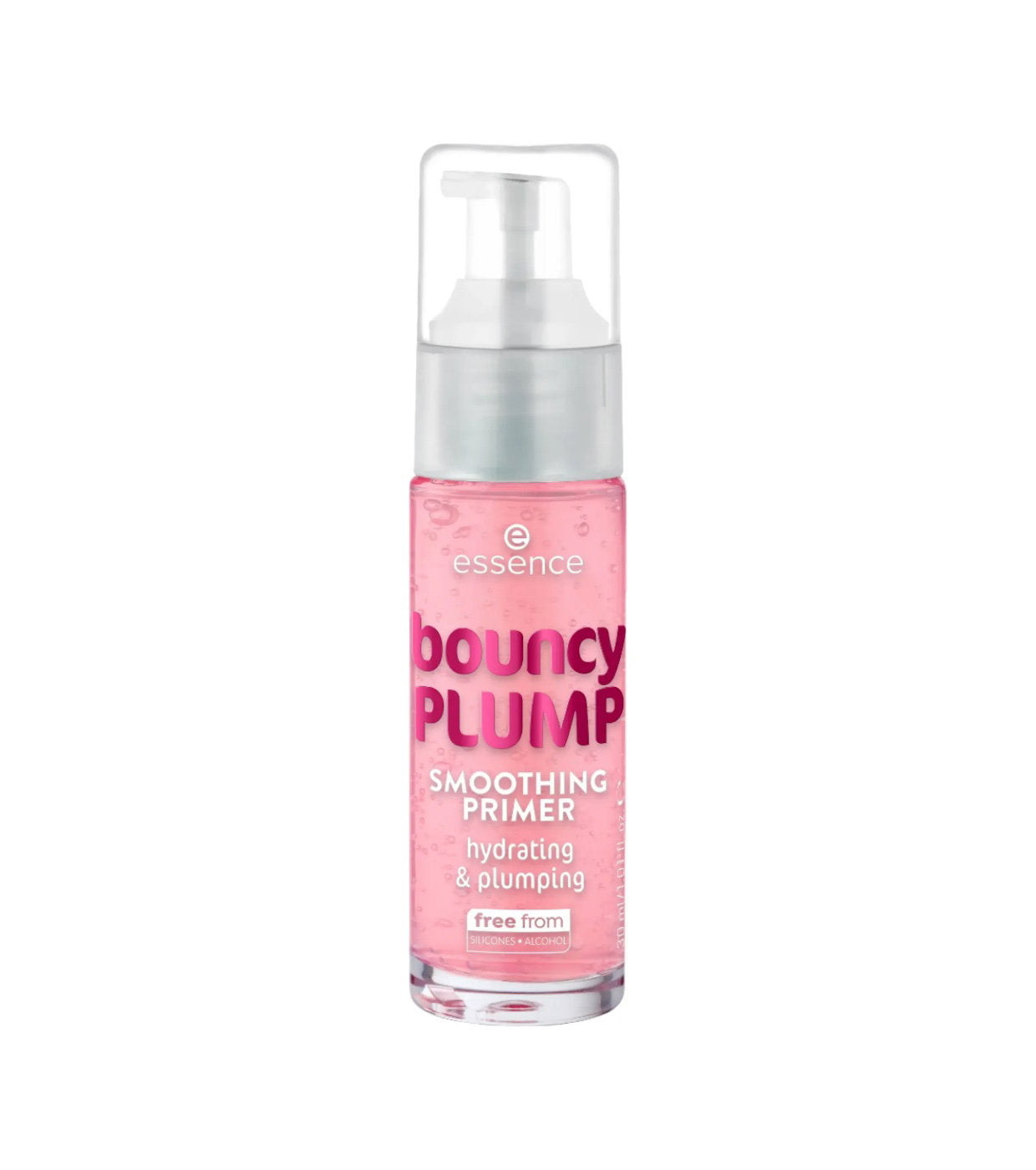 Essence Essence, Bouncy Plump Smoothing Primer, Hydratisierend und aufpolsternd, Flüssiger Primer, 50 ml Regular