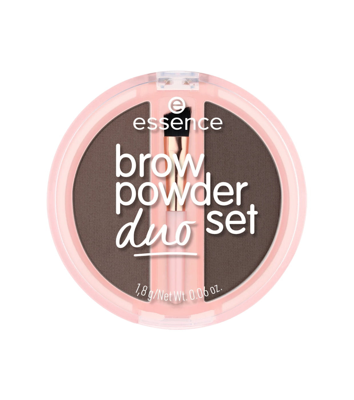 Essence Essence, Duo Set, Matt, Augenbrauenpuder, 03, Dunkel, 1.8 g Regular