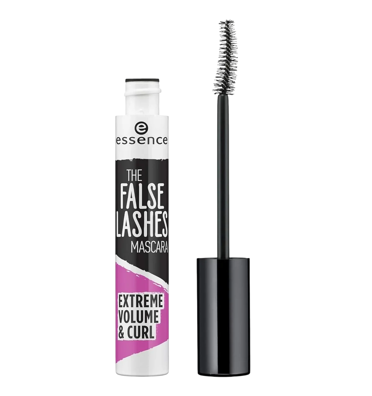Essence Essence, False Lashes Extreme, Locken & Volumen, Wimperntusche, Schwarz, 10 ml Regular