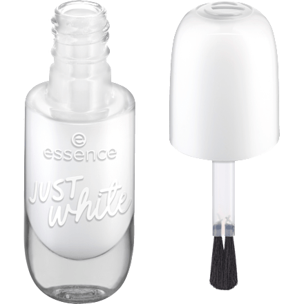 ESSENCE COSMETICS Gel Nagellack Esmalte De Uñas 33-Just Weiss 8 ml Make-up