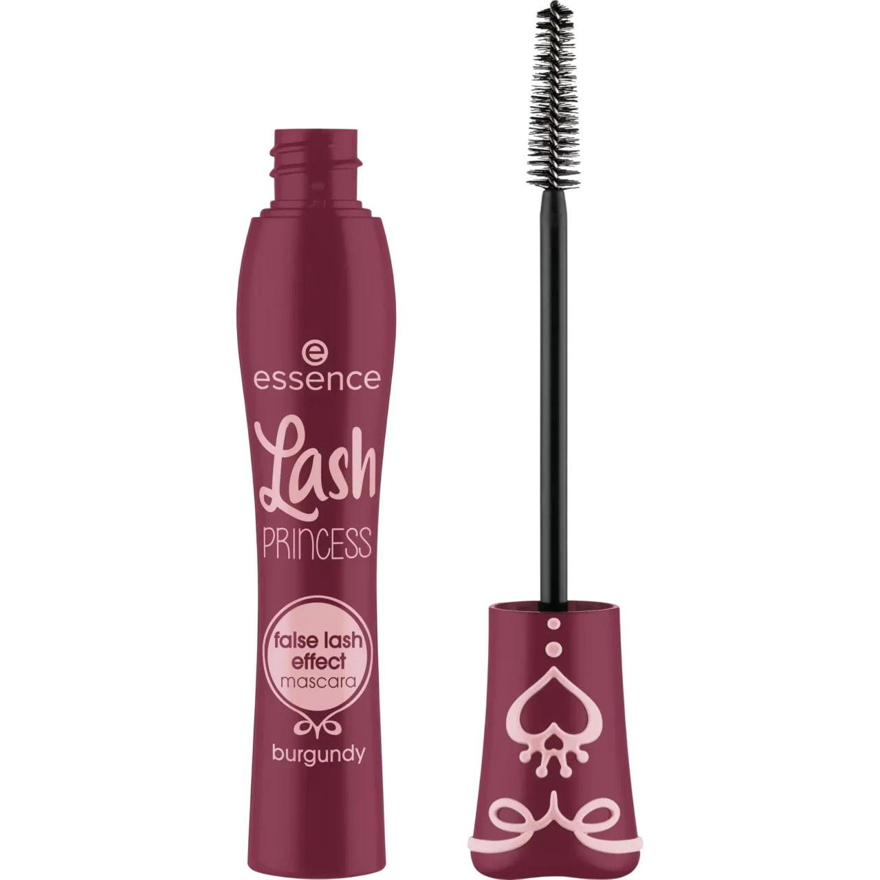 Essence Essence, Lash Princess, Falsche Wimpern Effekt, Wimperntusche, Burgund, 12 ml Regular