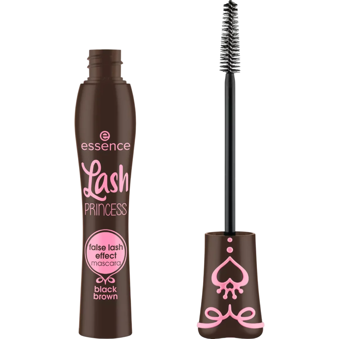 Essence Essence, Lash Princess, Falsche Wimpern Effekt, Wimperntusche, Schwarz Braun, 12 ml Regular