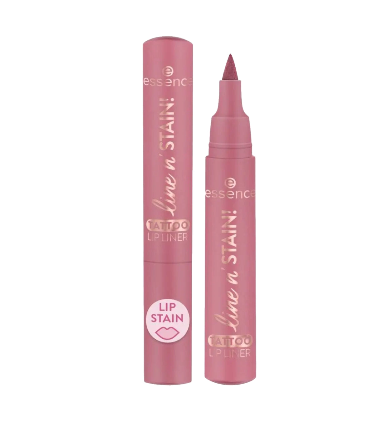 Essence Line n' Stain Tattoo Lipliner 01 Everyone's Nude-Pink – Präzise Lippenkontur