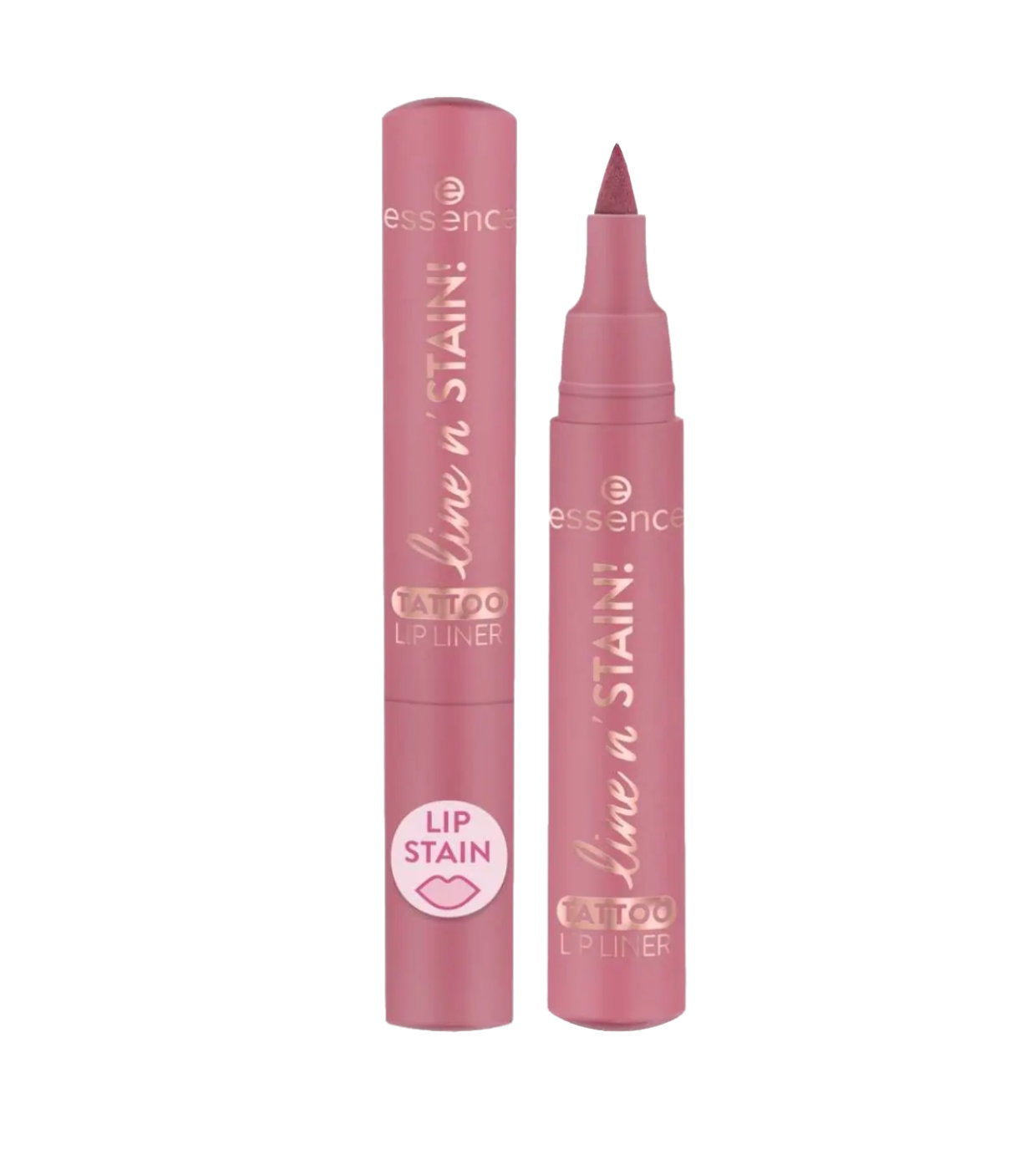 Essence Essence, Line n' Stain Tattoo, Lipliner, 01, Everyone's Nude-Pink, 2.5 ml Regular